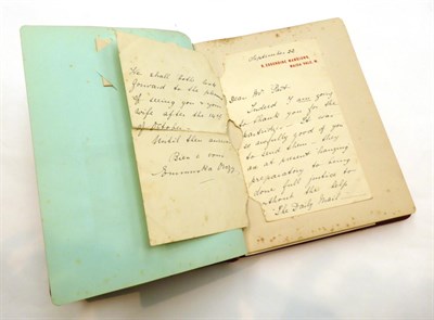 Lot 186 - A Late 19th Century Autograph Album, signatures include Queen Victoria and Baroness Orczy, plus...