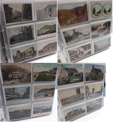 Lot 199 - An Album of Mixed Postcards, including topography, comic, social history, military, silks etc