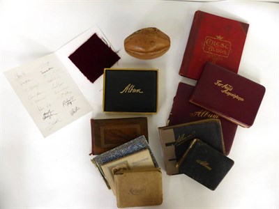 Lot 116 - A Collection of Autograph Albums and Sketch Books, some signatures include actors, sporting...