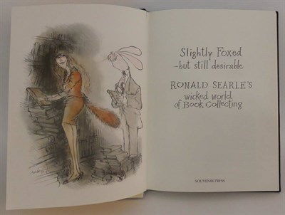 Lot 19 - Searle (Ronald)  Slightly Foxed  - but still desirable, 1989, quarto, limited edition, numbered...