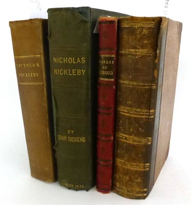 Lot 35 - Dickens (Charles)  Life and Adventures of Nicholas Nickleby, 1839, first edition bound from the...