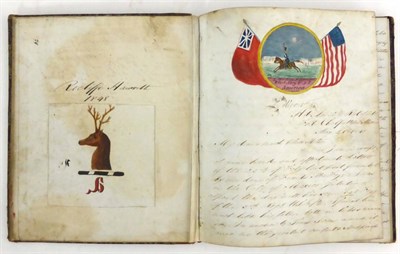 Lot 41 - [Mexican/American War etc]  Haworth (John, 2nd Artillery, U.S.S.)  Manuscript Letter copybook...