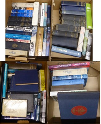 Lot 49 - WWI A large collection of books on the Naval History of WWI, Jutland, 'Dreadnought to Scapa...