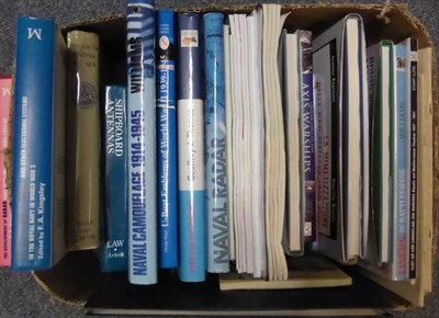 Lot 55 - Naval Camouflage A small collection of books on Naval Camouflage and the development of Radar,...