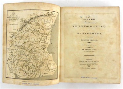 Lot 66 - [KENT]  PRICE (Daniel)  A System of Sheep-Grazing and Management as Practiced in Romney Marsh,...