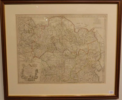 Lot 100 - Del'Isle (Guillaume)  Carte De Tartarie, 1766, Paris, Dezauche, hand col'd engr. map, central fold