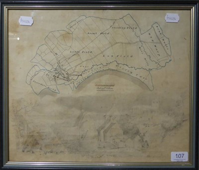 Lot 107 - [Manuscript Map] ";A Plan of the Township of Lastingham, County of York";, indistinctly signed, pen