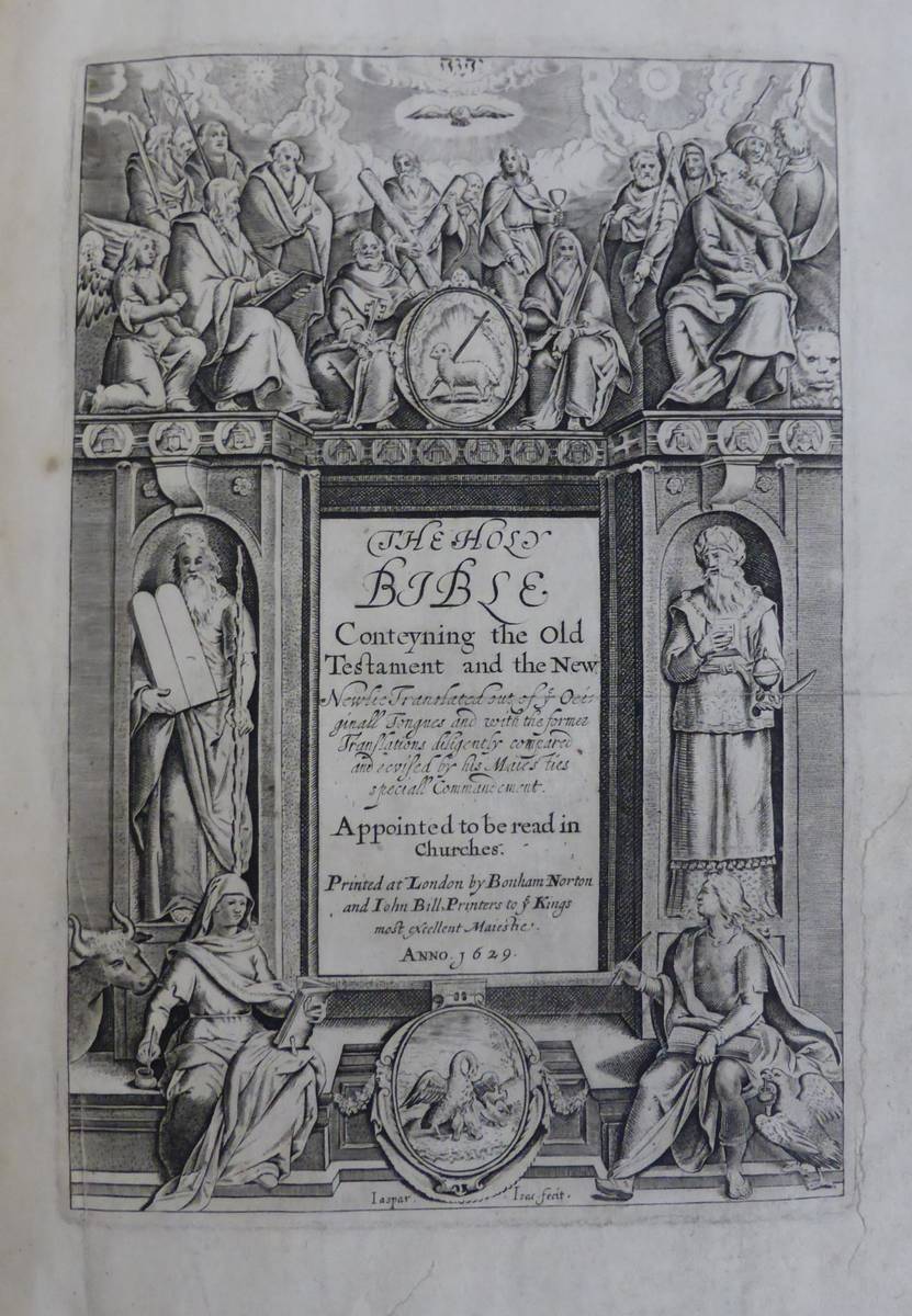 Lot 147 Holy Bible [The Holy Bible] 4to in 8's