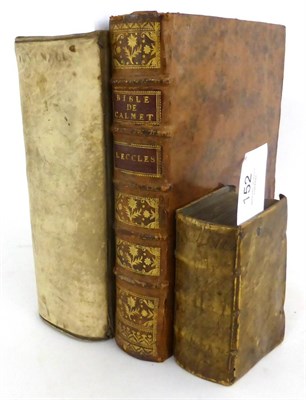 Lot 152 - [Dutch Prize Binding, ca.1710]  Juvenal Satyrae, 1695, Lugd. Batav., quarto, add. engr. title, full