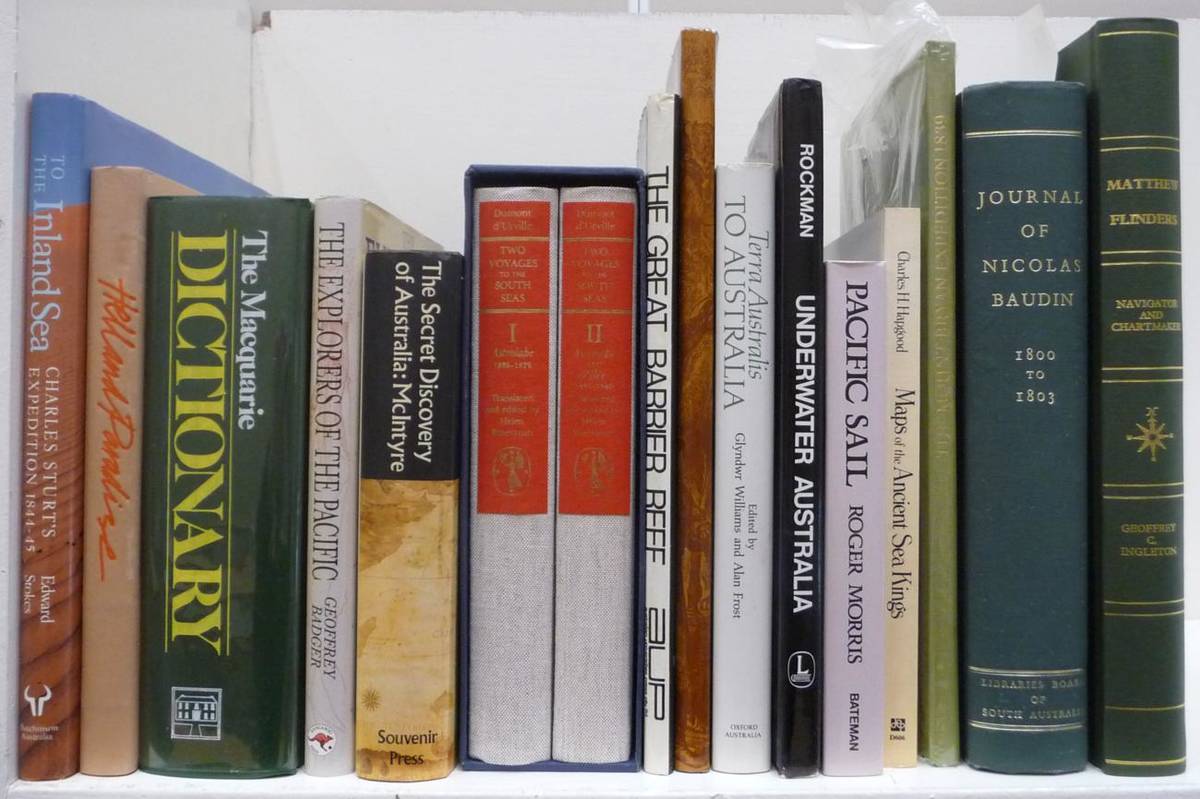 Lot 2145 - Ingleton (Geoffrey C.) Matthew Flinders, Navigator and Chartmaker, 1986, Genesis/Hedley,...