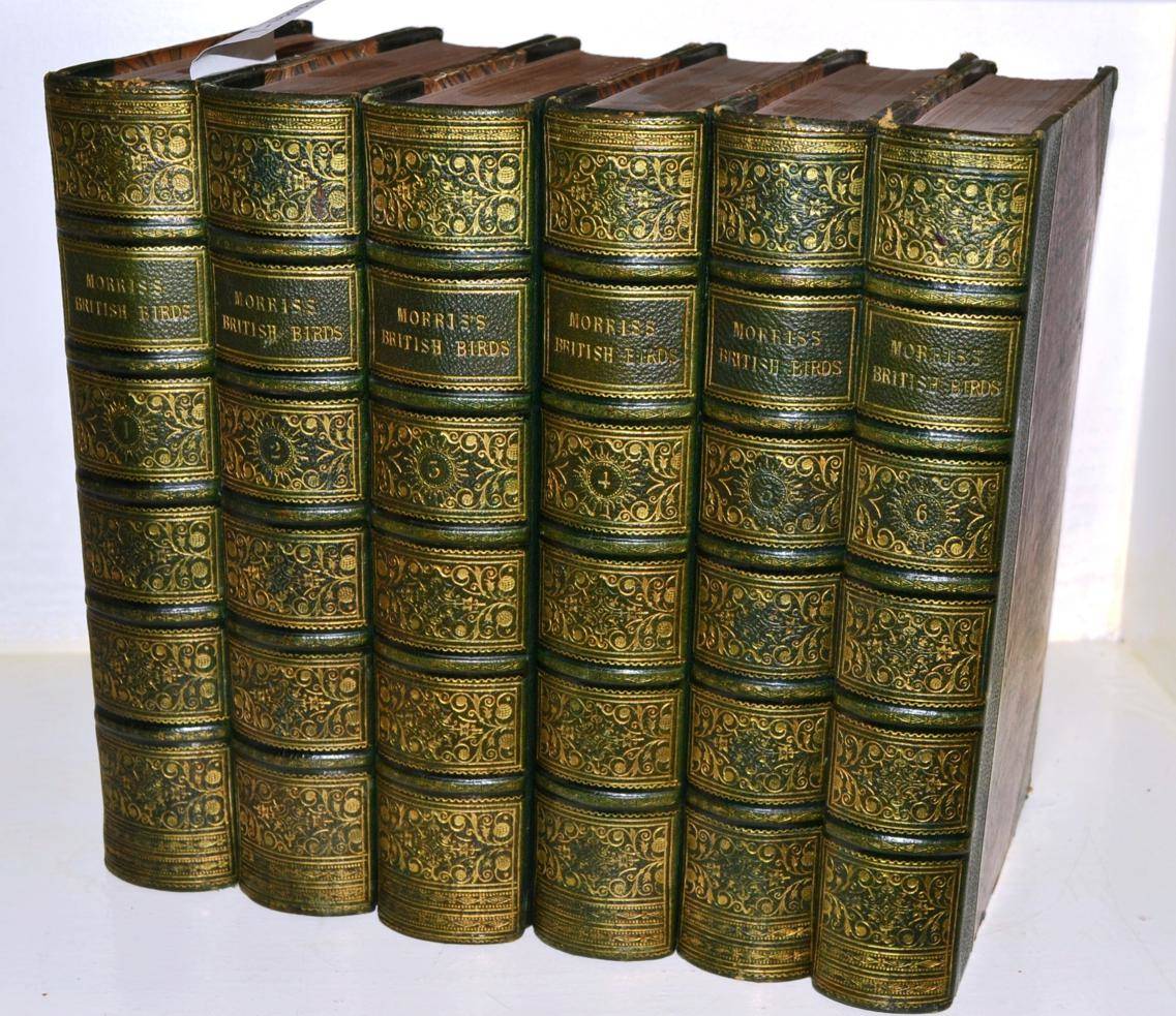 Lot 2206 - Morris (F.O.) A History of British Birds, 1864-5, Groombridge, six volumes, 358 hand-coloured...