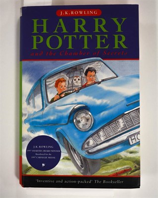 Lot 1 - Rowling (J.K.) Harry Potter and the Chamber of Secrets, 1998, Ted Smart (The Book People), 2nd...
