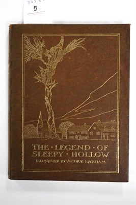 Lot 5 - Rackham (Arthur) illust: The Legend of Sleepy Hollow, 1928, George G. Harrap, 4to, 8 colour plates