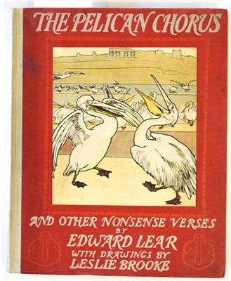 Lot 21 - Lear (Edward) The Book of Nonsense and More Nonsense, n.d. Fred. Warne & Co. Copyright Edition,...