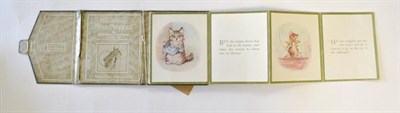Lot 27 - Potter (Beatrix) The Story of Miss Moppet, 1906, Warne, first edition, wallet format oblong...