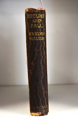 Lot 62 - Waugh (Evelyn) Decline and Fall, 1928, Chapman & Hall, first edition, (proper names on...