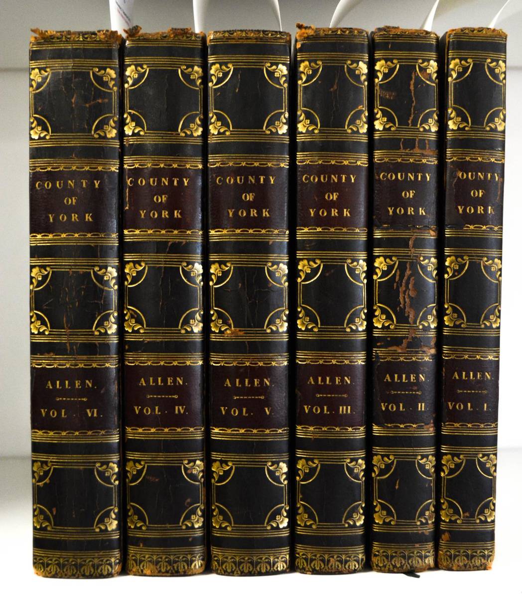 Lot 117 - Allen (T.)  A New and Complete History of the County of York....Illustrated with a Series of...