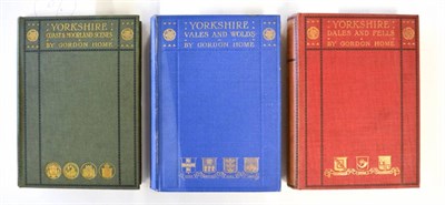 Lot 122 - Black: A and C Black, three volumes relating to Yorkshire: Home (G.) Yorkshire Coast and...