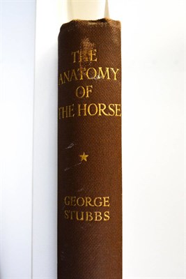 Lot 201 - Stubbs (George) The Anatomy of the Horse, 1938, G. Heywood Hill, folio, 15 fold-out b/w illustrated
