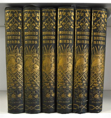 Lot 208 - Morris (F.O.) A History of British Birds, 1870, Bell and Daldy, 6 vols, 2nd Edn., 8vo, 364 of...