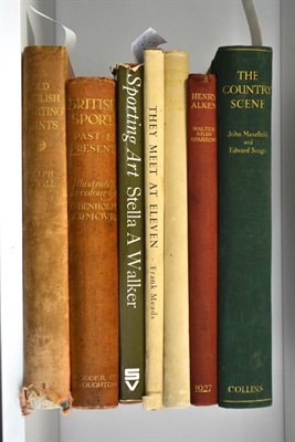 Lot 214 - Aldin (Cecil) Hunting Scenes, 1936, Eyre 7 Spottiswoode, folio, red cloth boards Sparrow...