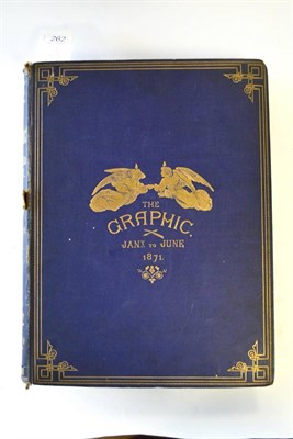 Lot 262 - The Graphic Illustrated Weekely Newspaper, Volume 1 to 3, December 1869 to June 1871 inclusive,...