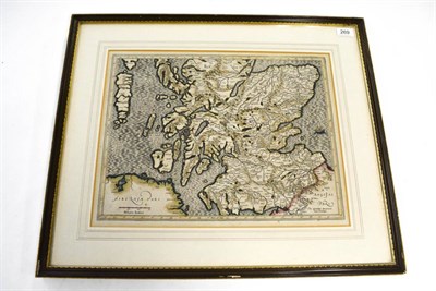Lot 269 - Mercatorum (Gerardum) Scotland D'Ecosse, n.d. circa 1595, handcoloured engraved map, script to...