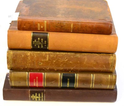 Lot 50 - YORKSHIRE/NORTH EAST HISTORY AND ANTIQUITIES Ord (John Walker) The History and Antiquities of...