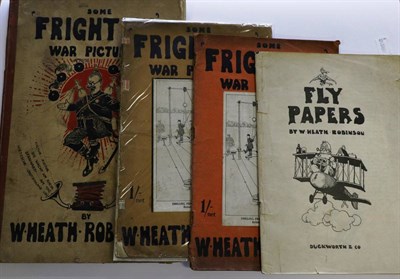 Lot 22 - Robinson (William Heath) Some ";Frightful"; War Pictures, 1915, Duckworth, folio, first edition, 24