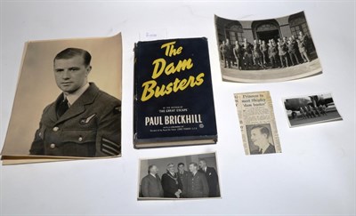 Lot 25 - SIGNED BY A DAM BUSTER Brickhill (Paul) The Dam Busters, 1952, London, Evans Brothers Ltd,...