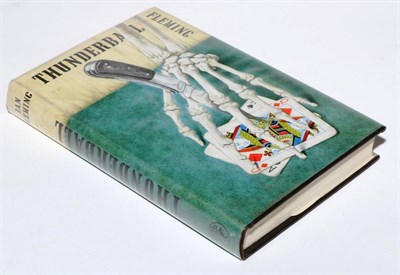 Lot 36 - Fleming (Ian) Thunderball, 1961, London, Cape, 8vo first edition with dust jacket; only a few signs