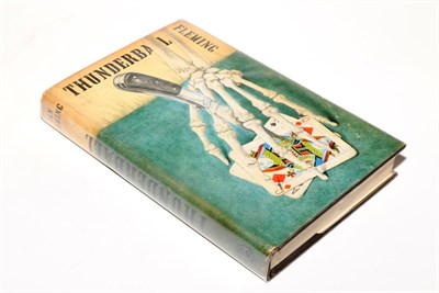 Lot 37 - Fleming (Ian) Thunderball, 1961, London, Cape, 8vo first edition with dust jacket, another...