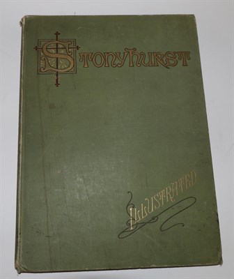 Lot 52 - Rimmer (Alfred) Stonyhurst Illustrated, 1884, London, Burns and Oates, folio, tinted plates...