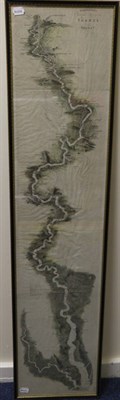 Lot 70 - Tombleson (William) Tombleson's Panoramic Map of the Thames and Medway, [London, c.1846],...