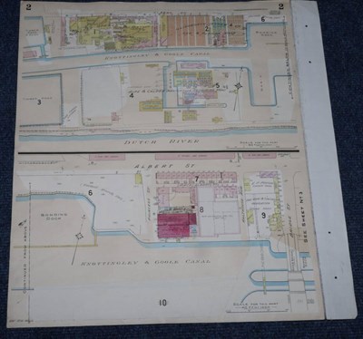 Lot 72 - Goad (Charles E.) Insurance Plans of Goole Yorkshire, March 1896 (-1911), London, Goad, two...