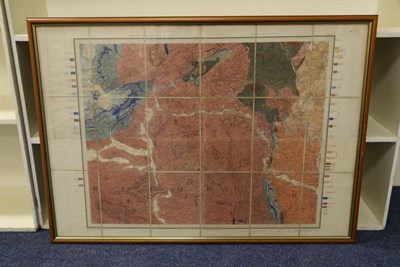 Lot 76 - GEOLOGICAL MAPS No.XLIV [44, Worcestershire/Gloucestershire]; No.LV [55,...