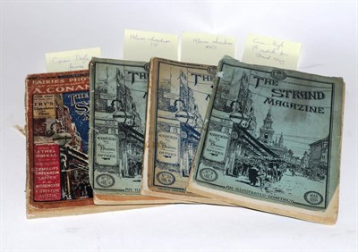 Lot 94 - FOUR ISSUES OF THE STRAND MAGAZINE 4tos in original printed pictorial wrappers, including the...