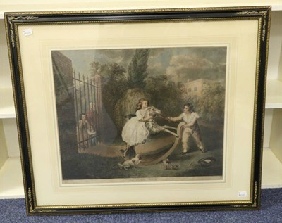 Lot 115 - James Ward (British, 1769-1859) The Rocking Horse, February 5th 1793, London, T. Simpson,...