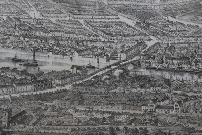 Lot 116 - [Nathaniel Whittock (British, 1791 - 1860)] Bird's Eye View of the City of York, [c.1857,...