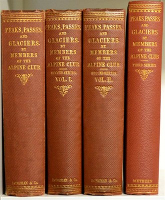 Lot 145 - Ball (John) et al, edit. Peaks, Passes, and Glaciers, A Series of Excursions by Members of the...