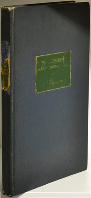 Lot 180 - Osman Hill (Dr. W.C.), Barker (Maj. W.) et al The Elephant in East Central Africa, A Monograph,...