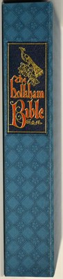 Lot 206 - Holy Bible The Holkham Bible, 2007, Folio Society, numbered limited facsimile edition of 1750,...