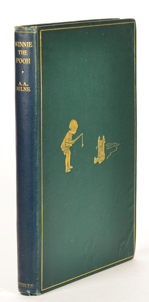Lot 22 - Milne (A.A.) Winnie-the-Pooh, 1926, Methuen, first edition, top edge gilt, original cloth gilt