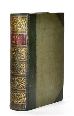Lot 34 - Dickens (Charles) The Posthumous Papers of The Pickwick Club, 1837, Chapman and Hall, first edition