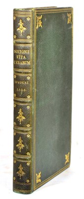 Lot 80 - Suetonius De Vita XII Caesarum, 1508, Lyon, all edges gilt, full morocco gilt