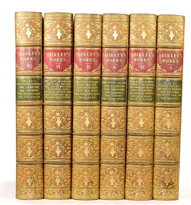 Lot 84 - Shirley (James) The Dramatic Works and Poems of James Shirley .., 1833, Murray, six volumes,...