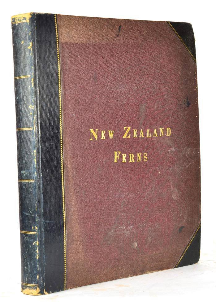 Lot 127 - Armstrong (Mrs C.C.) New Zealand Ferns, nd. (presentation inscription dated 1882), Dunedin,...