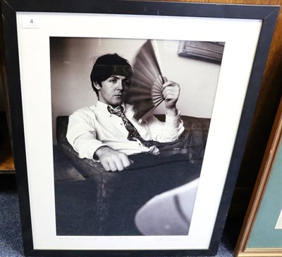 Lot 4 - Whitaker (Robert) 1939-2011 [Paul McCartney] 'Paul with Fan', Anchorage, Alaska 1966, ?gelatin...