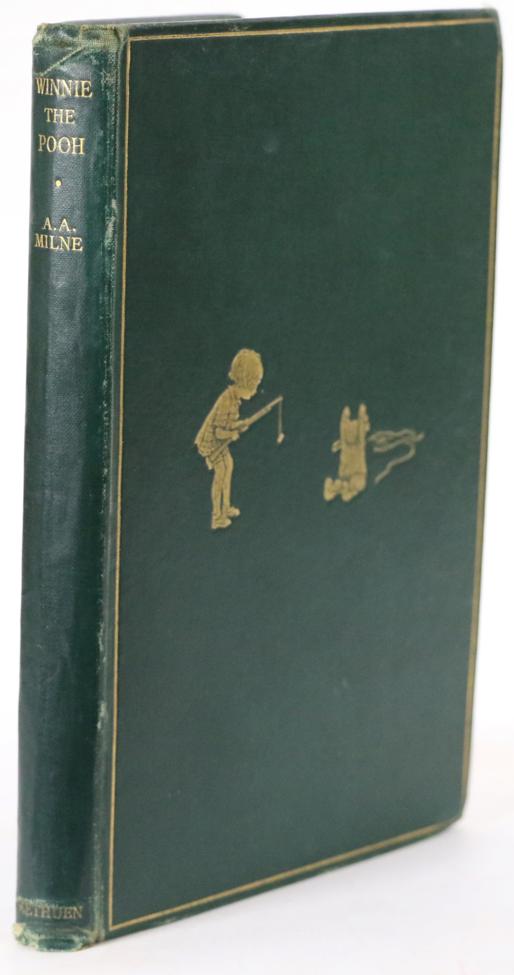 Lot 16 - Milne (A.A.) Winnie-The-Pooh, 1926, Methuen, first edition, gutter exposed in places, original...