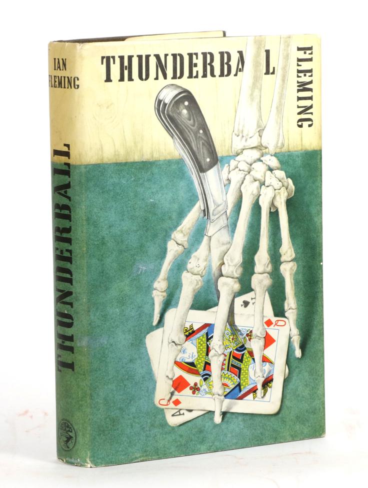 Lot 25 - Fleming, Ian Thunderball, 1961, Jonathan Cape. First edition in bright dustwrapper, not...